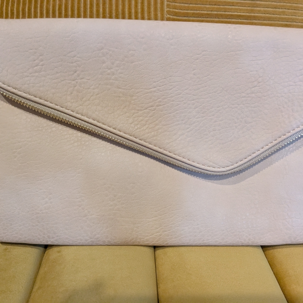 Elegant Cream Clutch Bag